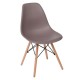 ART Wood Καρέκλα Τραπεζαρίας Κουζίνας Ξύλο - PP Sand Beige ART Wood Καρέκλα Τραπεζαρίας Κουζίνας Ξύλο - PP Sand Beige