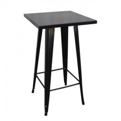 RELIX Τραπέζι BAR Μέταλλο Βαφή Antique Black