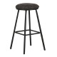 FILBY Σκαμπό ΒAR, Μέταλλο Βαφή Μαύρο, PU Απόχρωση Vintage Black FILBY Σκαμπό ΒAR, Μέταλλο Βαφή Μαύρο, PU Απόχρωση Vintage Black