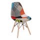 ART Wood Kαρέκλα Ξύλο - PP Ύφασμα Patchwork ART Wood Kαρέκλα Ξύλο - PP Ύφασμα Patchwork