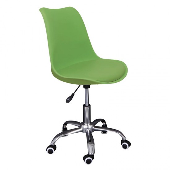 MARTIN Office Chair PP/Pu Green (assembled cushion) MARTIN Office Chair PP/Pu Green (assembled cushion)