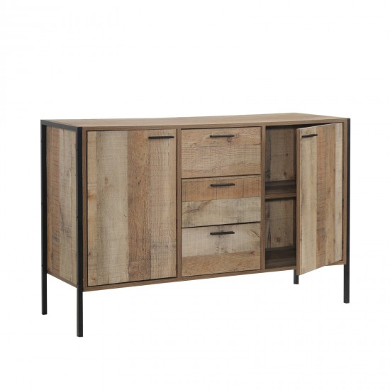 PALLET Storage Cabinet 124x40x80 Antique Oak PALLET Storage Cabinet 124x40x80 Antique Oak
