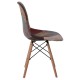 ART Wood Καρέκλα Ξύλο - PP Ύφασμα Patchwork Καφέ ART Wood Καρέκλα Ξύλο - PP Ύφασμα Patchwork Καφέ