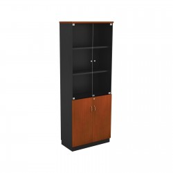 ΒΙΒΛΙΟΘΗΚΗ Απόχρωση Dark Grey - Cherry ΒΙΒΛΙΟΘΗΚΗ Απόχρωση Dark Grey - Cherry