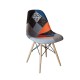 ART Wood Kαρέκλα Ξύλο - PP Ύφασμα Patchwork ART Wood Kαρέκλα Ξύλο - PP Ύφασμα Patchwork