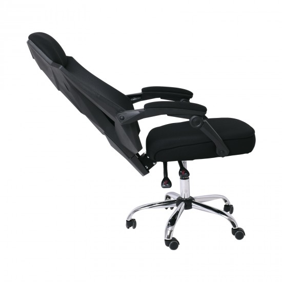 BF9450 Πολυθρόνα Relax Γραφείου Διευθυντή, Βάση Χρώμιο, PP Μαύρο, Mesh Μαύρο BF9450 Πολυθρόνα Relax Γραφείου Διευθυντή, Βάση Χρώμιο, PP Μαύρο, Mesh Μαύρο