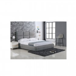 MAXIM Κρεβάτι Διπλό, για Στρώμα 160x200cm, Ύφασμα Γκρι MAXIM Κρεβάτι Διπλό, για Στρώμα 160x200cm, Ύφασμα Γκρι
