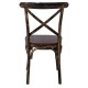 MARLIN Wood Chair / Steel Black Gold MARLIN Wood Chair / Steel Black Gold