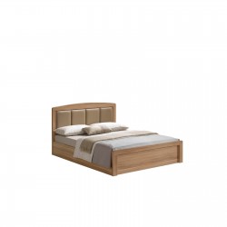 CALIBER Κρεβάτι Διπλό, για Στρώμα 160x200cm, Απόχρωση Sonoma Oak CALIBER Κρεβάτι Διπλό, για Στρώμα 160x200cm, Απόχρωση Sonoma Oak