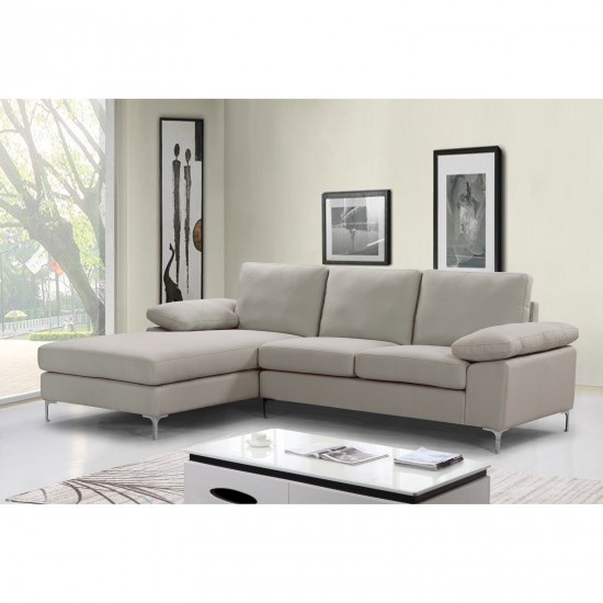 OCEAN Right Corner Sofa / Fabric Grey-Beige OCEAN Right Corner Sofa / Fabric Grey-Beige