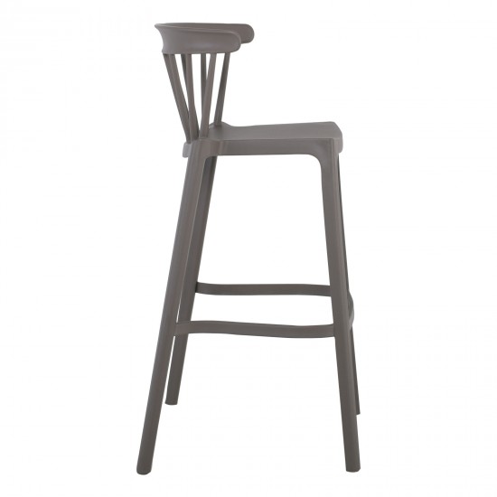 WEST Σκαμπό BAR, PP-UV Sand Beige WEST Σκαμπό BAR, PP-UV Sand Beige