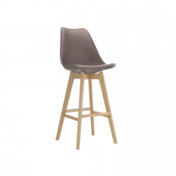 MARTIN Σκαμπό BAR Οξιά Φυσικό, Κάθισμα Η.67cm, PP-Pu Sand Beige, Μονταρισμένη Ταπετσαρία MARTIN Σκαμπό BAR Οξιά Φυσικό, Κάθισμα Η.67cm, PP-Pu Sand Beige, Μονταρισμένη Ταπετσαρία