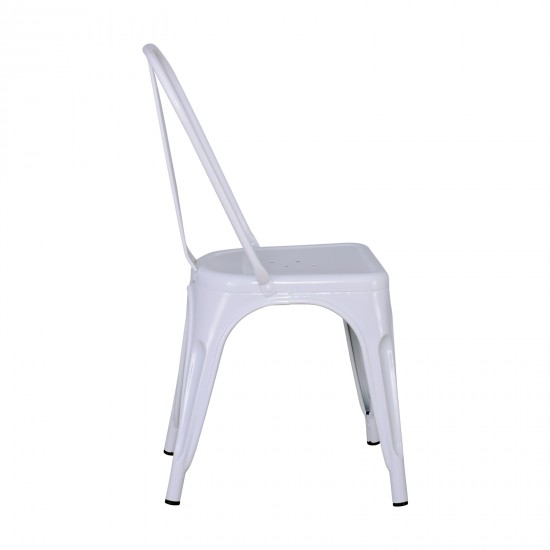 RELIX Chair Steel White